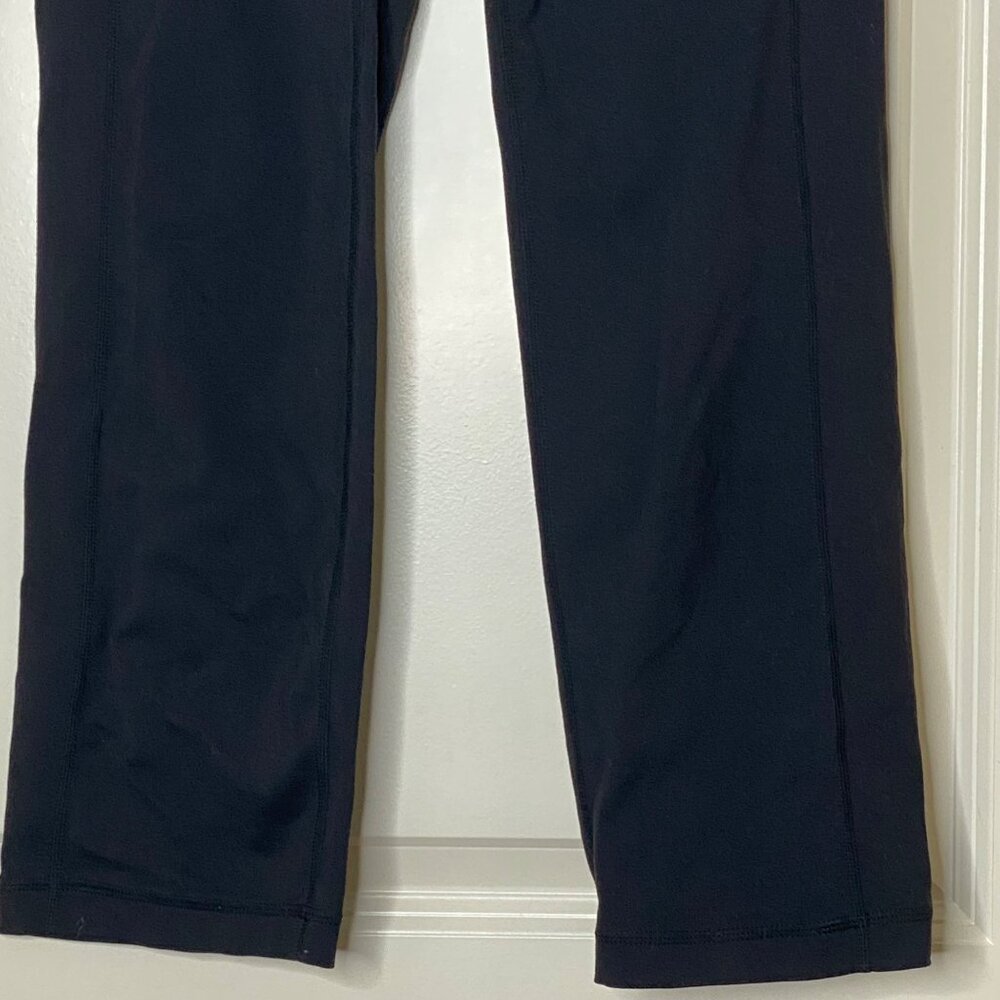 Athleta Straight Up Crop Leggings M Black Yoga Capri 983309 - Picture 8 of 10